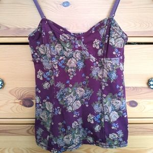 Aritzia Talula Floral Noho Bustier